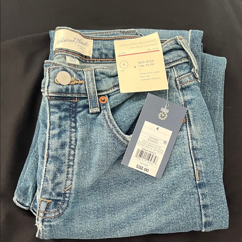 L3-Universal Thread Women's Skinny Jeans - Blue